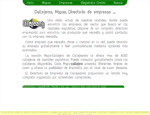Tablet Screenshot of callejeando.com